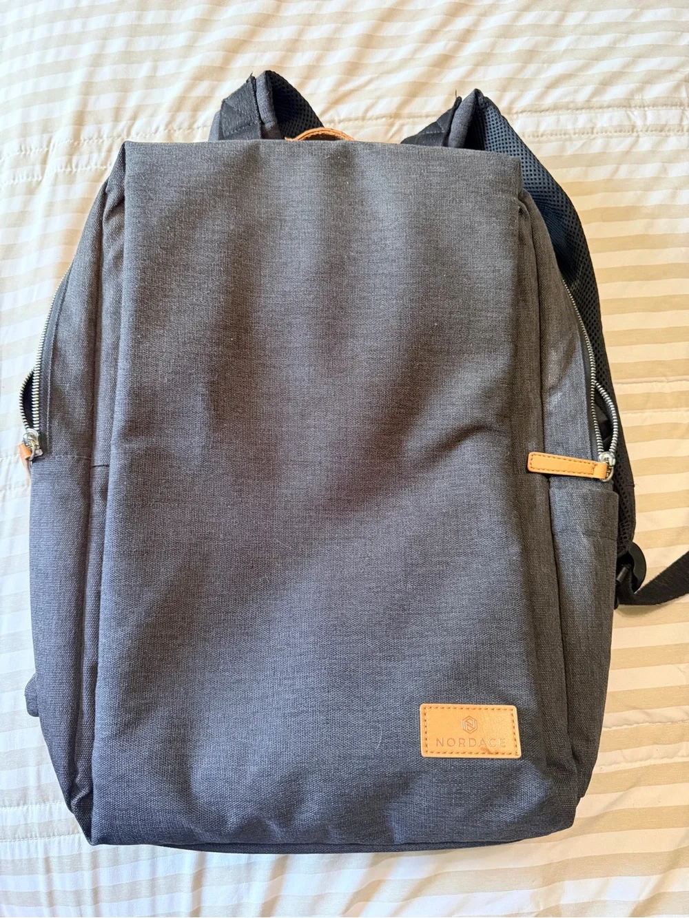 Gray Nordace Backpack – Sleek Everyday Carry